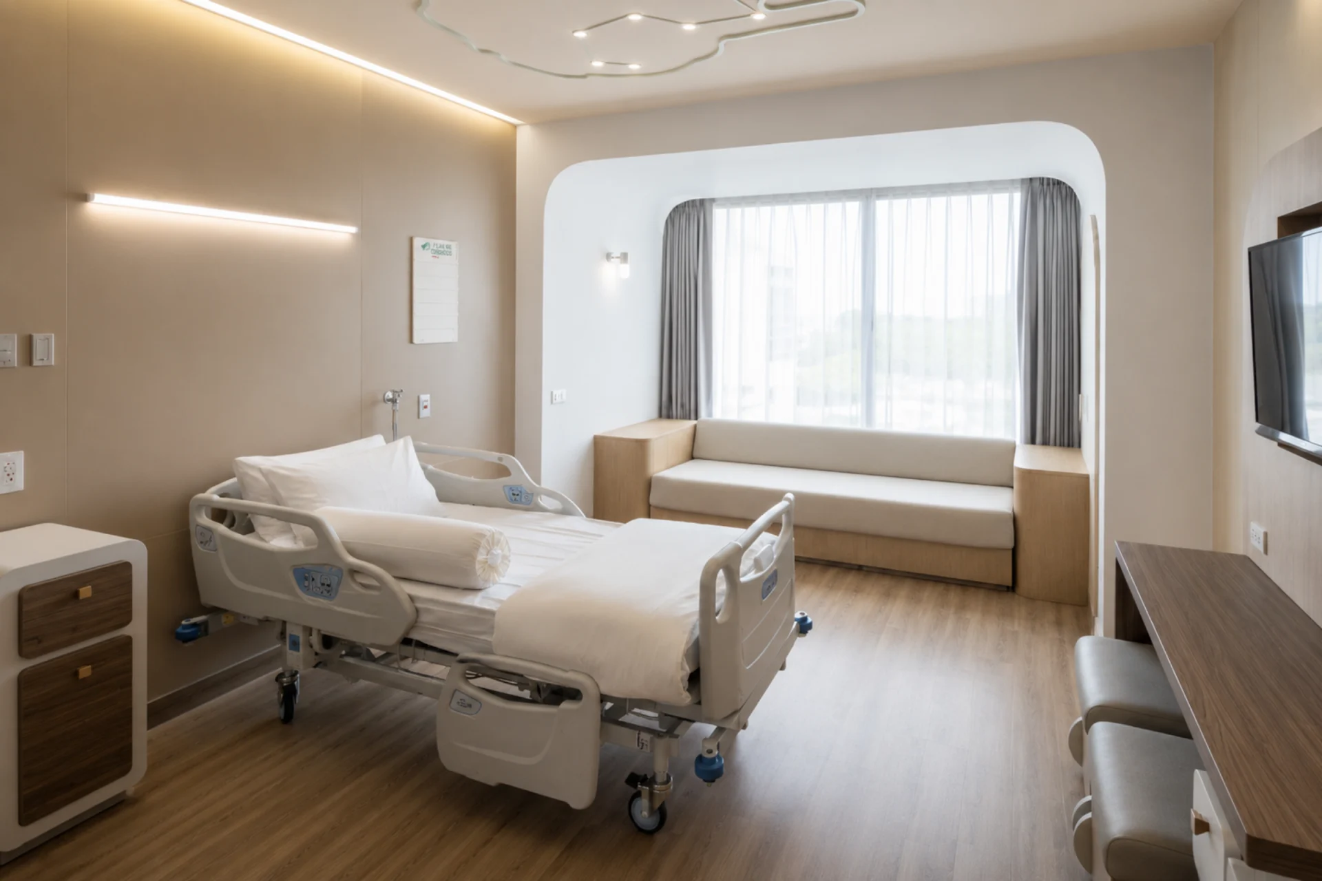 Habitaciones y hospitalización · imagen de referencia