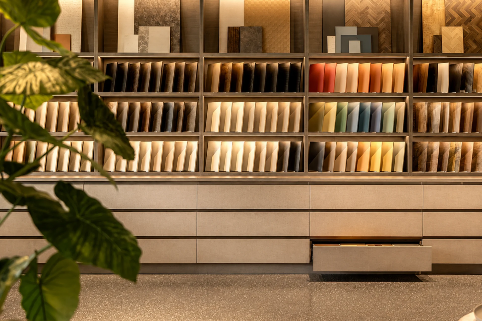 Muestrarios y bibliotecas de materiales · imagen de referencia
